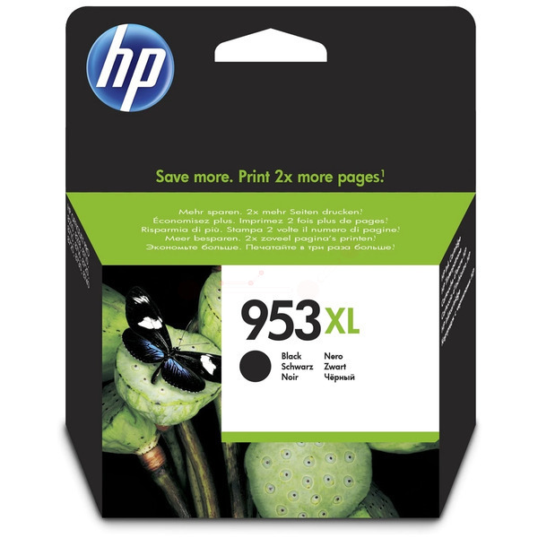 L0S70AE // 953XL / schwarz / original HP Tintenpatrone schwarz / L0S70AE / 2000 S. / 42.50 ml
