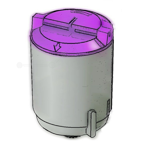 TONCLP300M Alternativ Toner Magenta für Samsung / CLPM 300 A/ELSK / 1.000 Seiten 