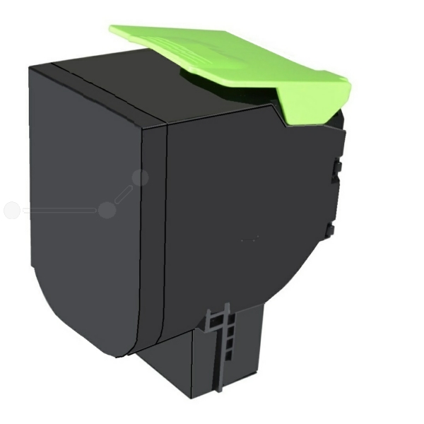 White Box TONCS310BK Alternativ Toner Black für Lexmark / 70C2HK0 / 4.000 Seiten