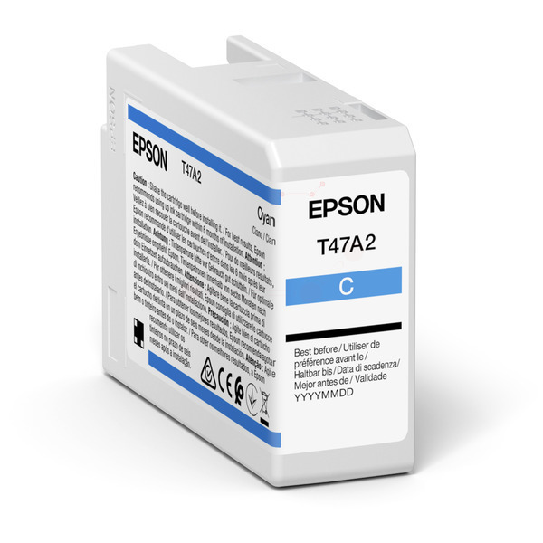 C13T47A200 // T47A2 / original EPSON Tintenpatrone cyan / C13T47A200 / 50.00 ml