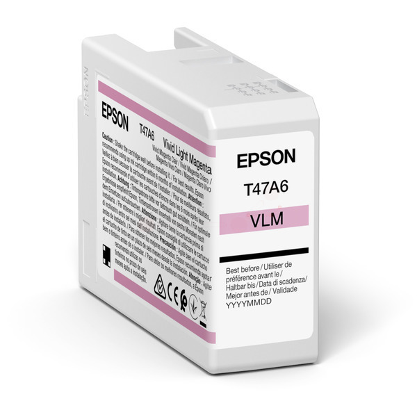 C13T47A600 // T47A6 / original EPSON Tintenpatrone magenta hell / C13T47A600 / 50.00 ml