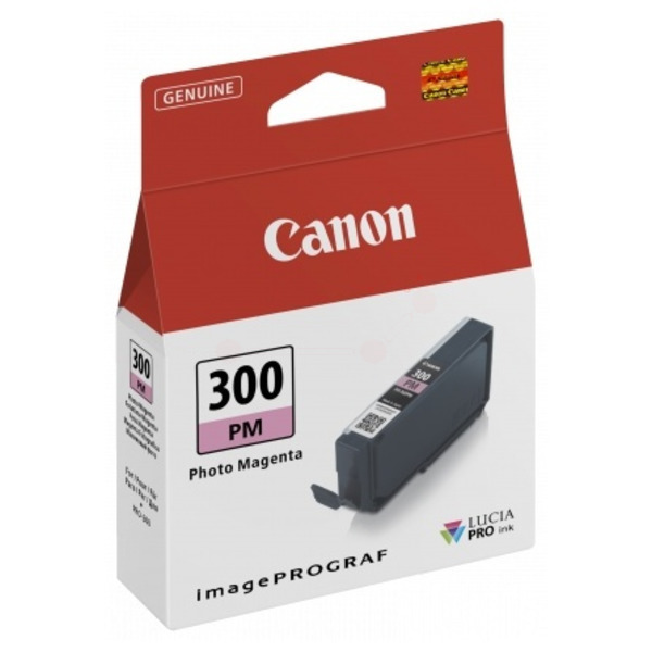 4198C001 // PFI300PM / original CANON Tintenpatrone magenta hell / 4198C001 / 14.40 ml