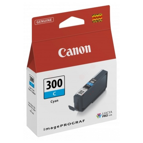4194C001 // PFI300C / original CANON Tintenpatrone cyan / 4194C001 / 14.40 ml