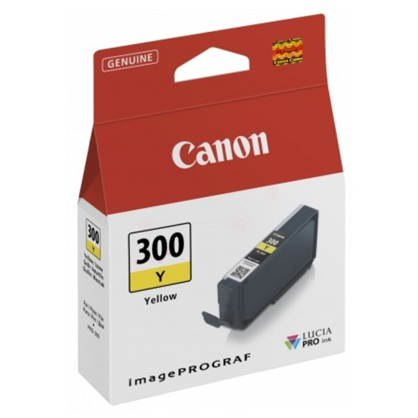 4196C001 // PFI300Y / original CANON Tintenpatrone gelb / 4196C001 / 14.40 ml