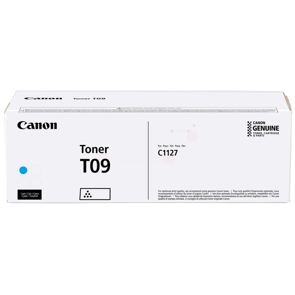 3019C006 // T09C / original CANON Toner cyan / 3019C006 / 5900 S.
