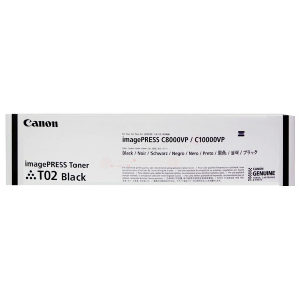 8529B001 // T02 / original CANON Toner schwarz / 8529B001 / 44000 S.