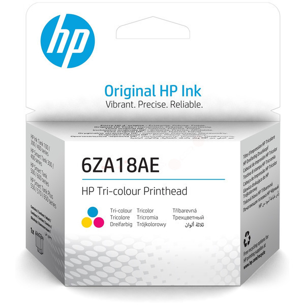 6ZA18A / original HP Druckkopf / 6ZA18A / CMY