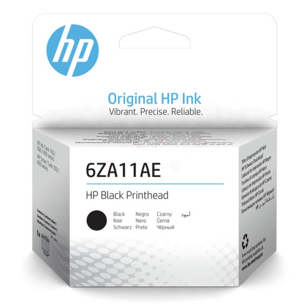 6ZA11AE / schwarz / original HP Druckkopf / 6ZA11AE