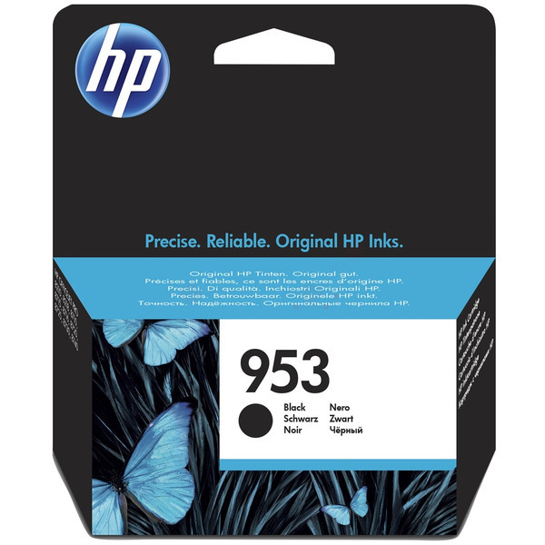 L0S58AE // 953 / schwarz / original HP Tintenpatrone schwarz / L0S58AE / 900 S. / 20.00 ml