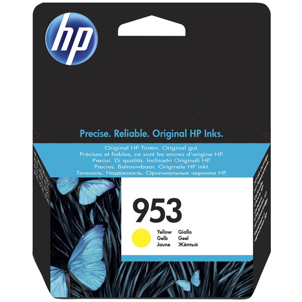 F6U14AE // 953 / gelb / original HP Tintenpatrone gelb / F6U14AE / 630 S. / 9.00 ml