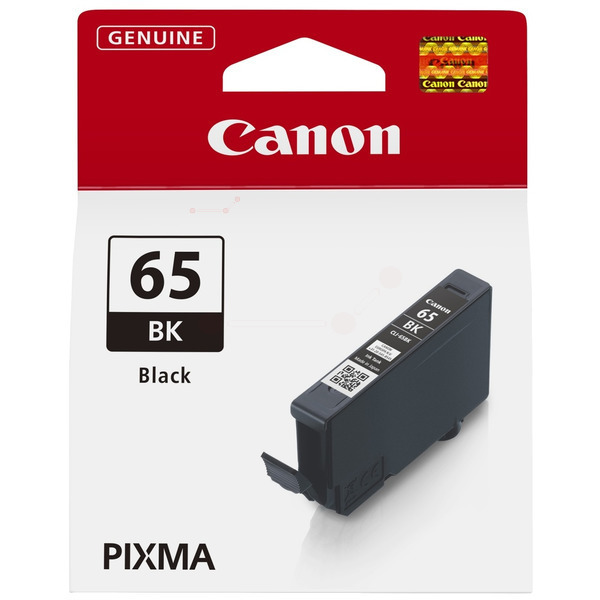 4215C001 // CLI65BK / schwarz / original CANON Tintenpatrone schwarz / 4215C001 / 12.60 ml