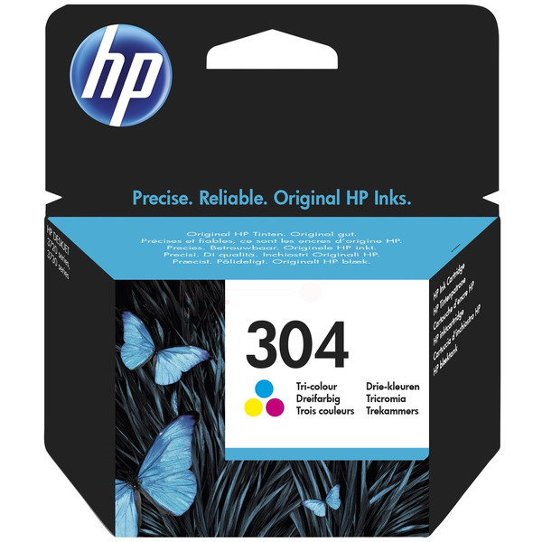 N9K05AE301 // 304 / original HP Druckkopfpatrone color / N9K05AE301 / 100 S. / 2.00 ml
