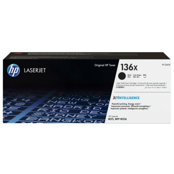 W1360X // 136A / schwarz / original HP Toner schwarz / W1360X / 2400 S.