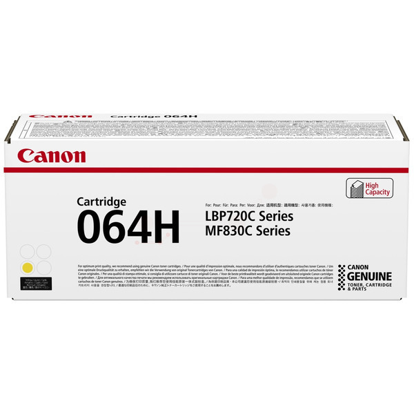 4932C001 // 064H / original CANON Toner gelb / 4932C001 / 10400 S.