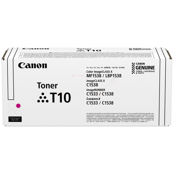 4564C001 // T10 / magenta / original CANON Toner magenta / 4564C001 / 10000 S.