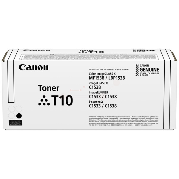 4566C001 // T10 / original CANON Toner schwarz / 4566C001 / 13000 S.