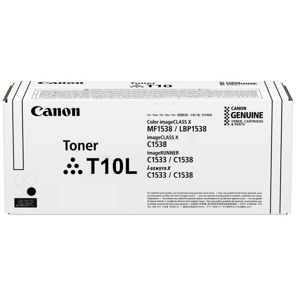 4805C001 // T10L / schwarz / original CANON Toner schwarz / 4805C001 / 6000 S.