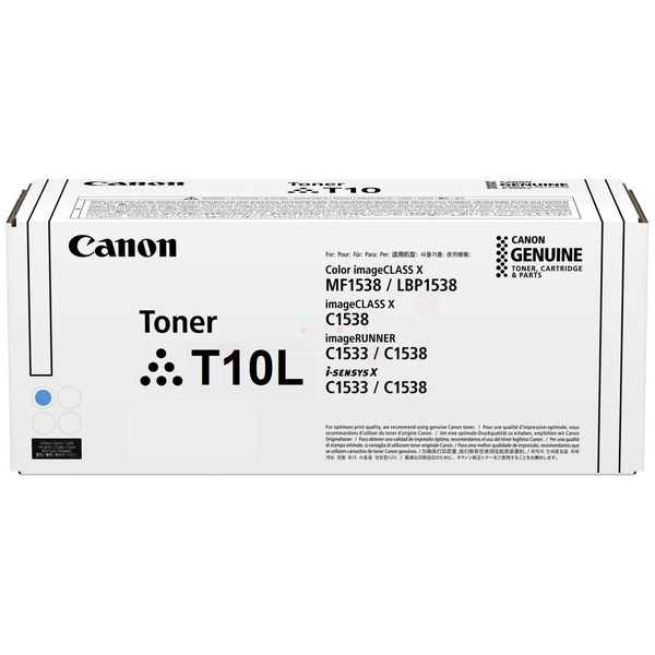 4804C001 // T10L / cyan / original CANON Toner cyan / 4804C001 / 5000 S.