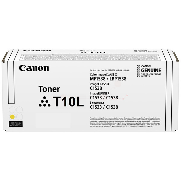 4802C001 // T10L / gelb / original CANON Toner gelb / 4802C001 / 5000 S.