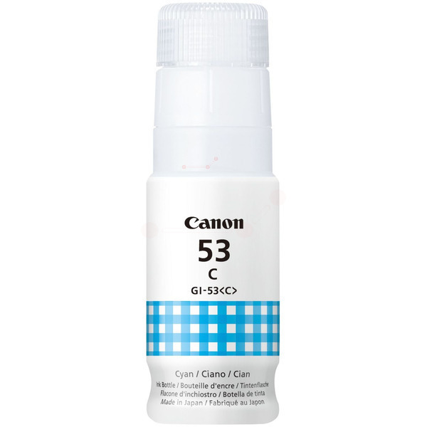 4673C001 // GI53C / cyan / original CANON Tintenflasche cyan / 4673C001 / 3000 S. / 60.00 ml