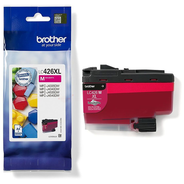 LC426XLM / magenta / original BROTHER Tintenpatrone magenta / LC426XLM / 5000 S.