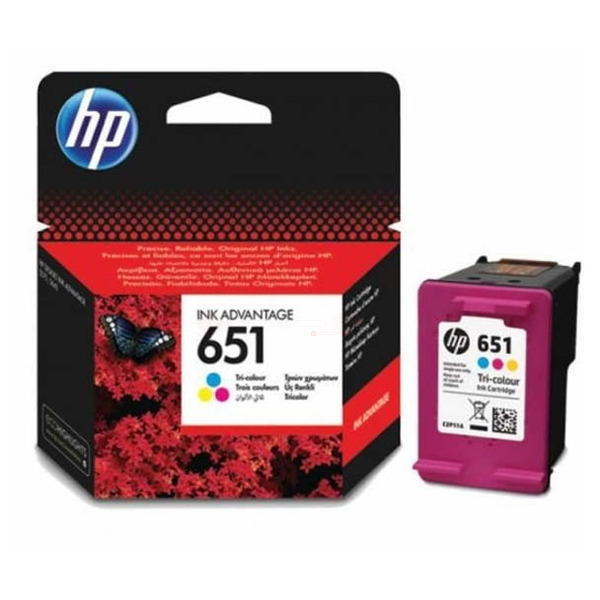 C2P11AE // 651 / original HP Druckkopfpatrone color / C2P11AE / 300 S.