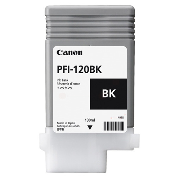 2885C001 // PFI120BK / original CANON Tintenpatrone schwarz / 2885C001 / 130.00 ml