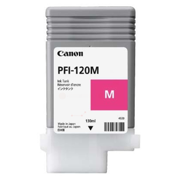 2887C001 // PFI120M / original CANON Tintenpatrone magenta / 2887C001 / 130.00 ml