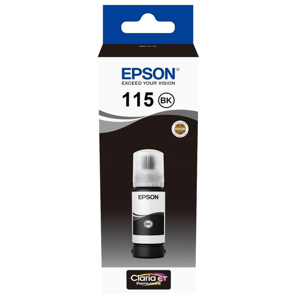 C13T07C14A // 115 / schwarz / original EPSON Tintenpatrone schwarz / C13T07C14A / 6200 S. / 70.00 ml