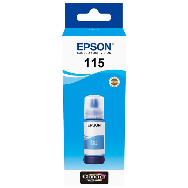C13T07D24A // 115 / cyan / original EPSON Tintenpatrone cyan / C13T07D24A / 6200 S. / 70.00 ml