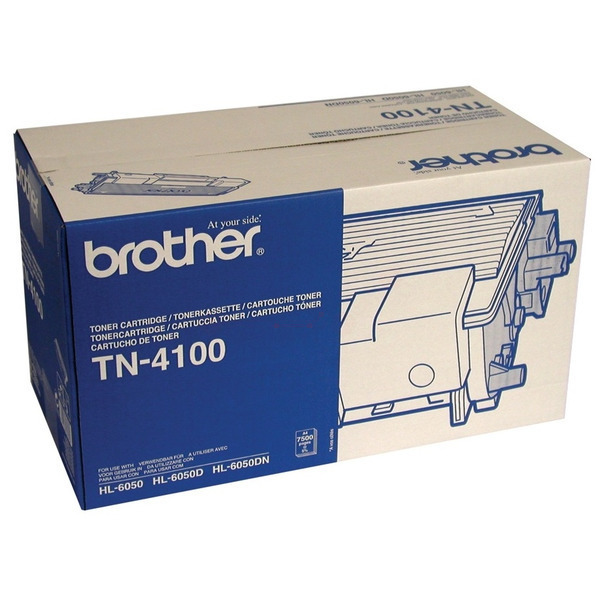 TN4100 / schwarz / original BROTHER Toner schwarz / TN4100 / 7500 S.