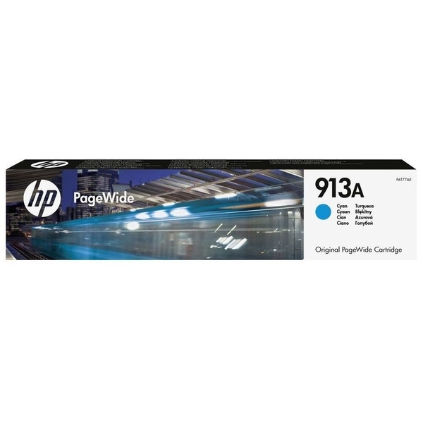 F6T77AE // 913A / cyan / original HP Tintenpatrone cyan / F6T77AE / 3000 S. / 37.00 ml