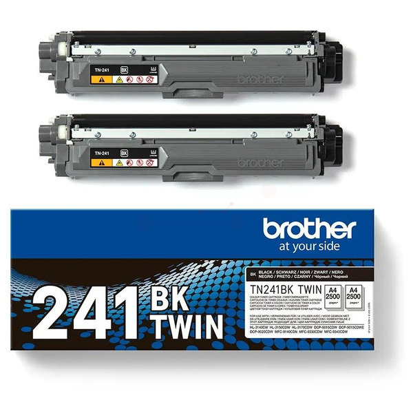 TN241BKTWIN / schwarz / original BROTHER Toner schwarz / TN241BKTWIN / 2500 S.