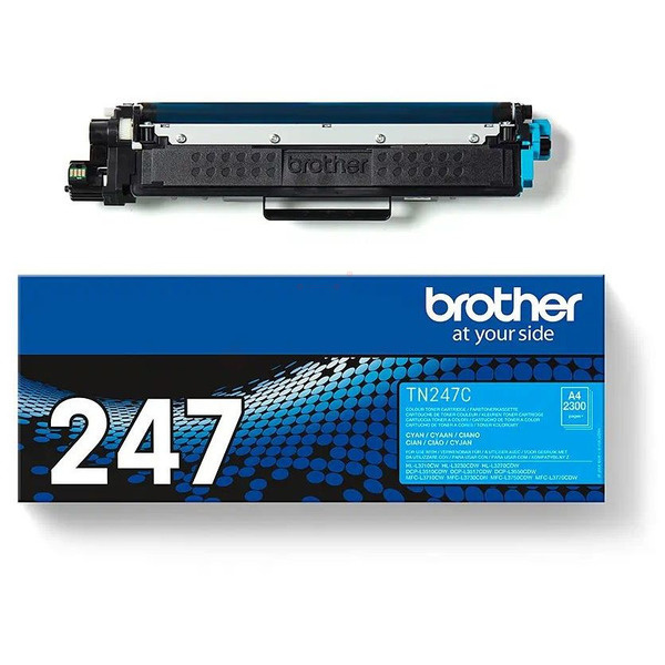 TN247C / original BROTHER Toner cyan / TN247C / 2300 S.