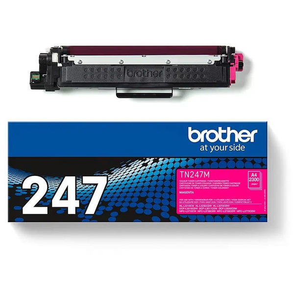 TN247M / original BROTHER Toner magenta / TN247M / 2300 S.
