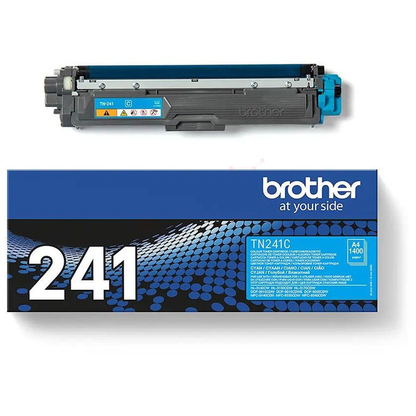 TN241C / cyan / original BROTHER Toner cyan / TN241C / 1400 S.
