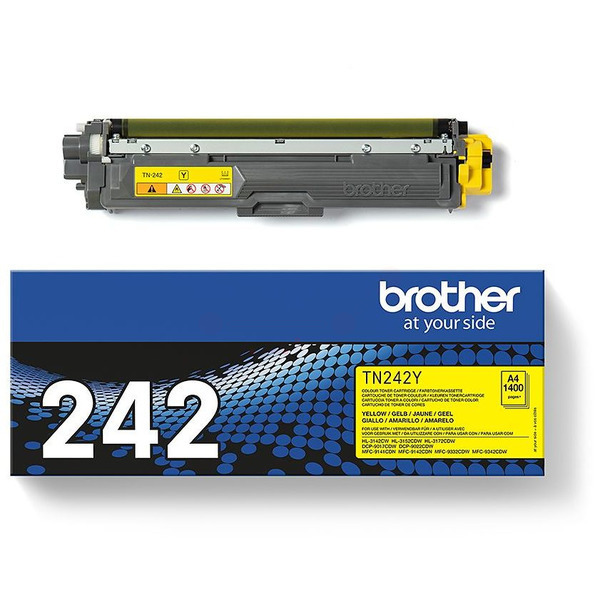 TN242Y / gelb / original BROTHER Toner gelb / TN242Y / 1400 S.