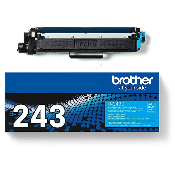 TN243C / original BROTHER Toner cyan / TN243C / 1000 S.