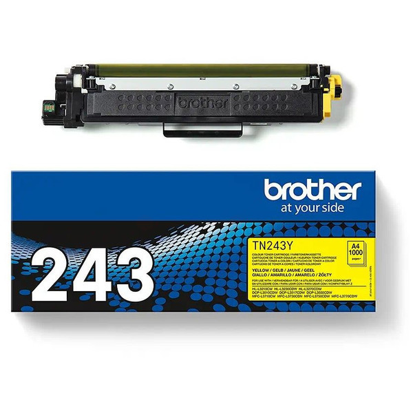 TN243Y / original BROTHER Toner gelb / TN243Y / 1000 S.