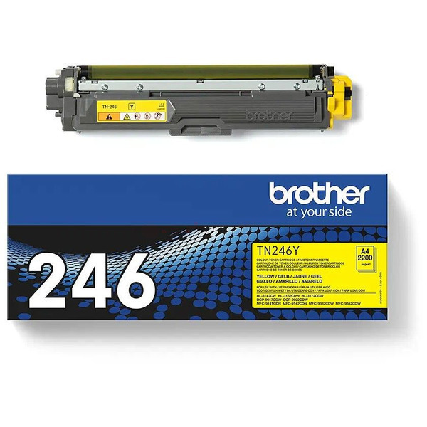 TN246Y / gelb / original BROTHER Toner gelb / TN246Y / 2200 S.