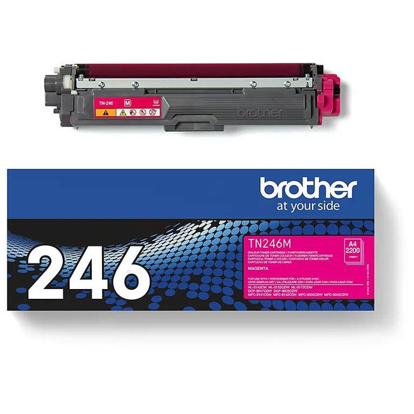TN246M / magenta / original BROTHER Toner magenta / TN246M / 2200 S.
