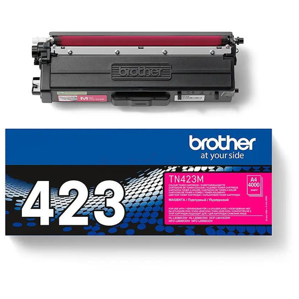 TN423M / magenta / original BROTHER Toner magenta / TN423M / 4000 S.