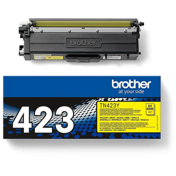 TN423Y / gelb / original BROTHER Toner gelb / TN423Y / 4000 S.