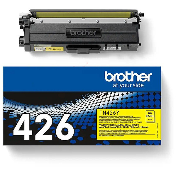 TN426Y / gelb / original BROTHER Toner gelb / TN426Y / 6500 S.