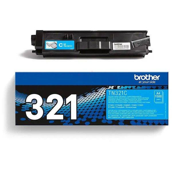 TN321C / cyan / original BROTHER Toner cyan / TN321C / 1500 S.