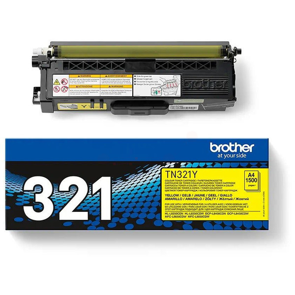 TN321Y / gelb / original BROTHER Toner gelb / TN321Y / 1500 S.