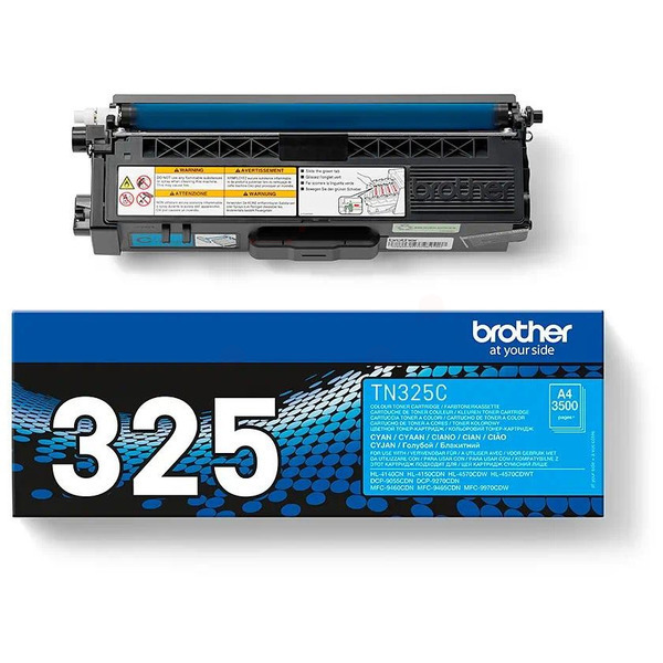 TN325C / cyan / original BROTHER Toner cyan / TN325C / 3500 S.