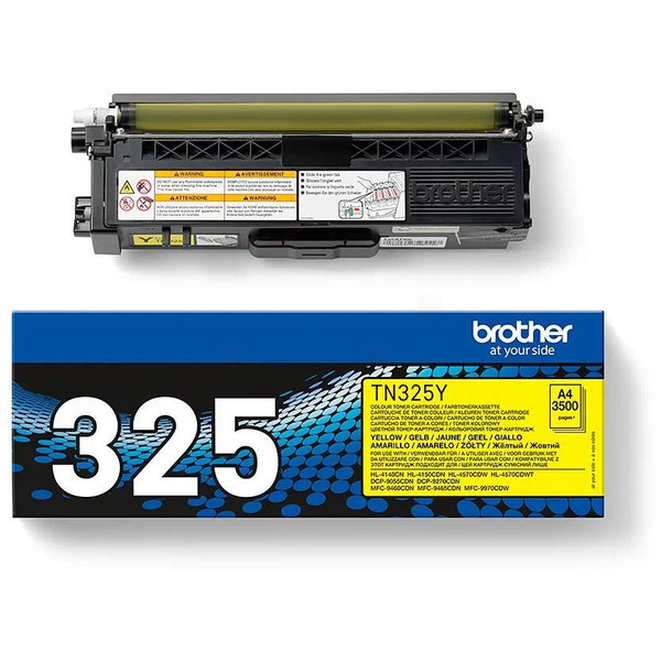 TN325Y / gelb / original BROTHER Toner gelb / TN325Y / 3500 S.
