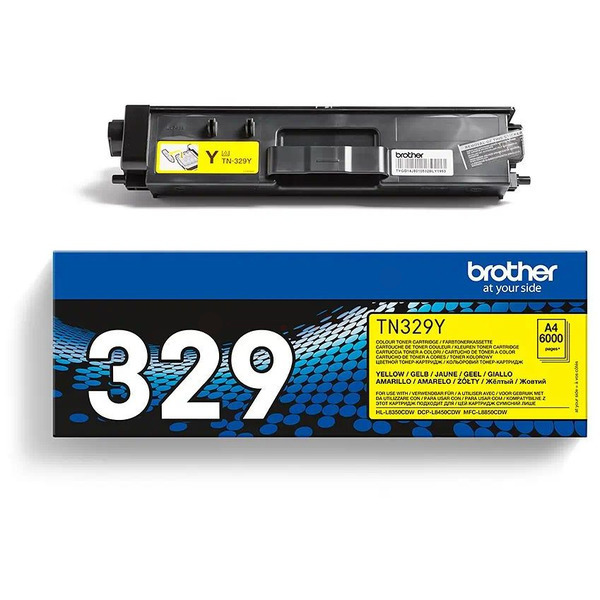 TN329Y / gelb / original BROTHER Toner gelb / TN329Y / 6000 S.