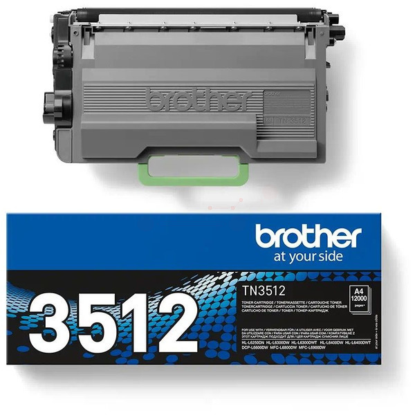 TN3512 / schwarz / original BROTHER Toner schwarz / TN3512 / 12000 S.